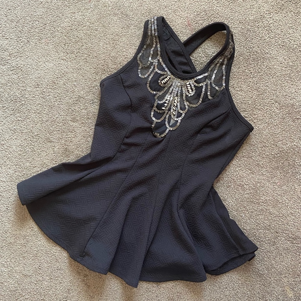 Cute Peplum Top 🖤